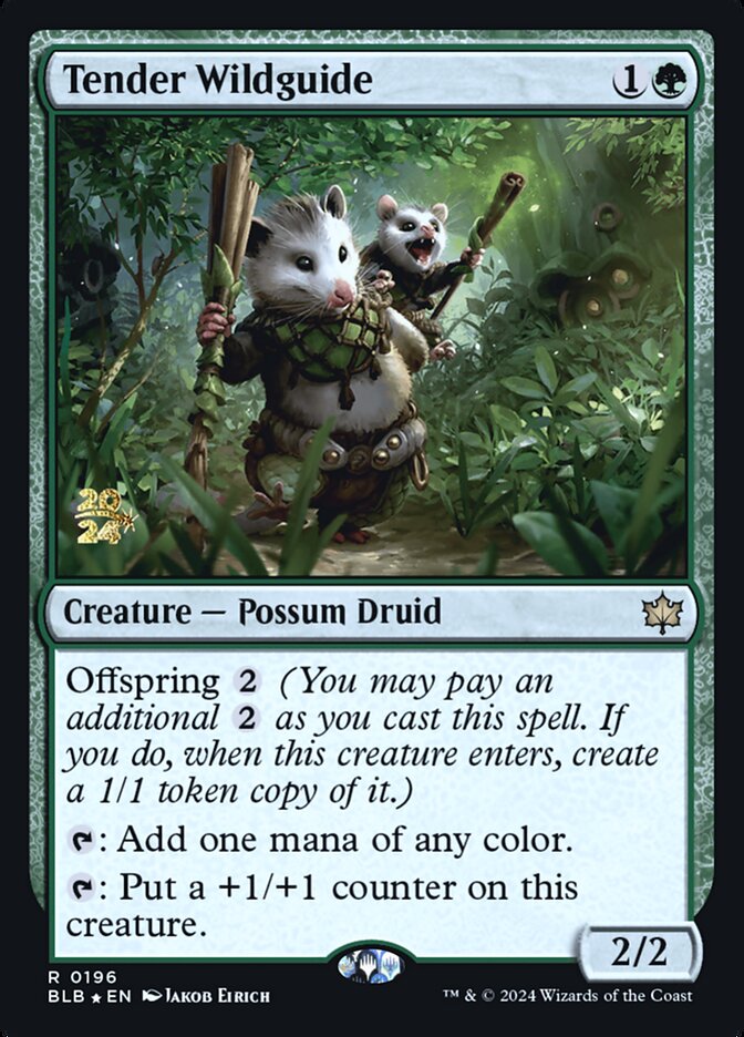 Magic the Gathering Card - Tender Wildguide - MTG Circle