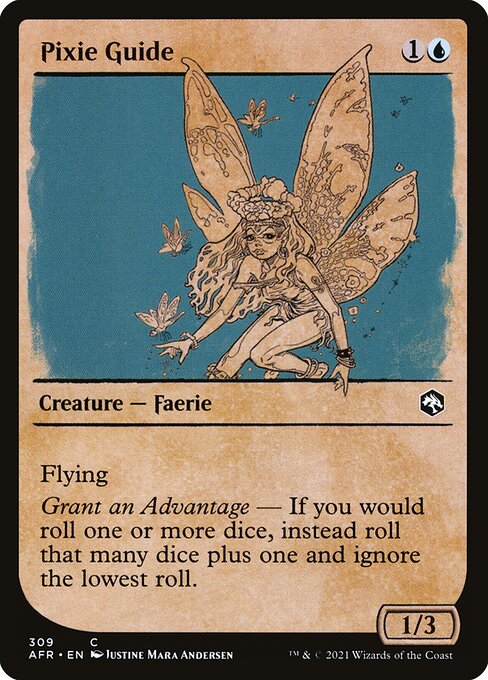 Magic the Gathering Card - Pixie Guide - MTG Circle