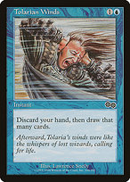 Magic the Gathering Card - Tolarian Winds - MTG Circle