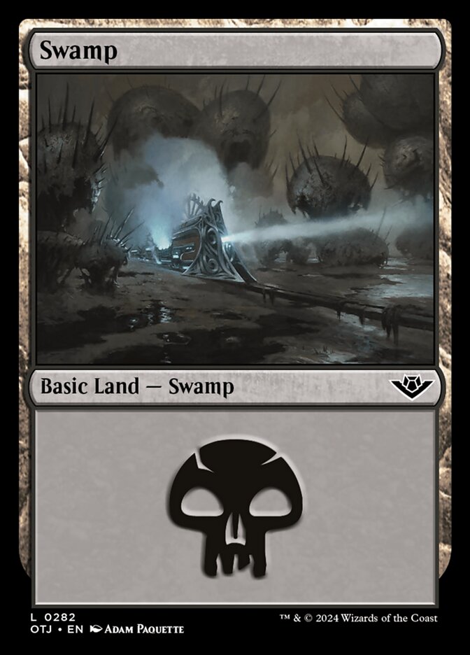 Magic the Gathering Card - Swamp - MTG Circle