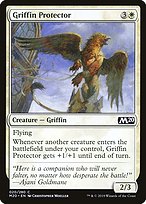 Magic the Gathering Card - Griffin Protector - MTG Circle