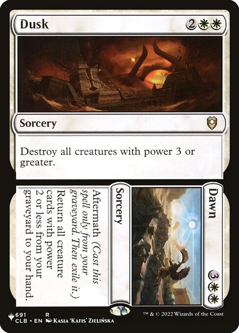 Magic the Gathering Card - Dusk // Dawn - MTG Circle