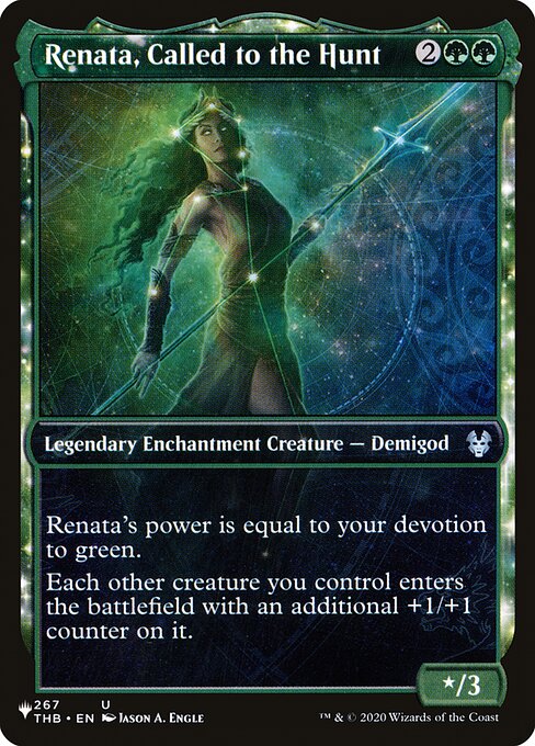 Magic the Gathering Card - Renata, Called to the Hunt - MTG Circle