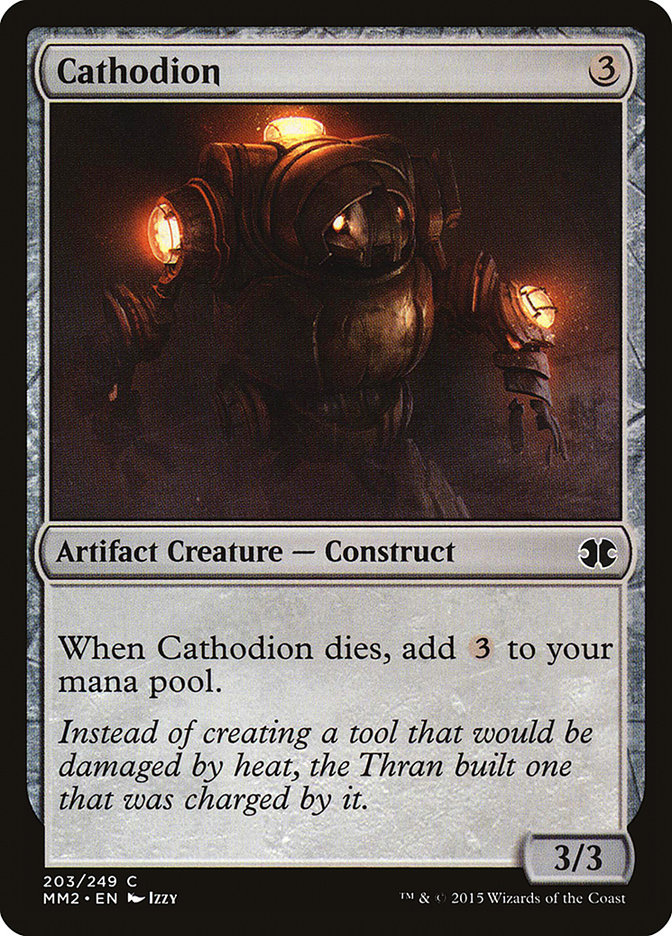 Magic the Gathering Card - Cathodion - MTG Circle