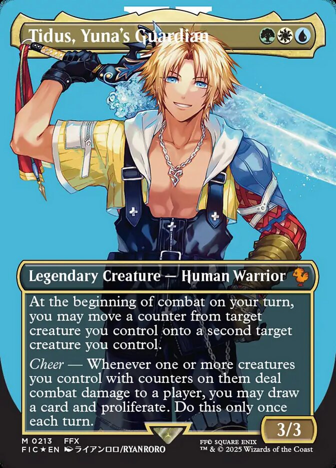 Magic the Gathering Card - Tidus, Yuna's Guardian - MTG Circle