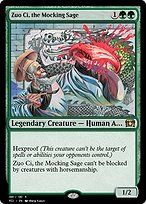 Magic the Gathering Card - Zuo Ci, the Mocking Sage - MTG Circle