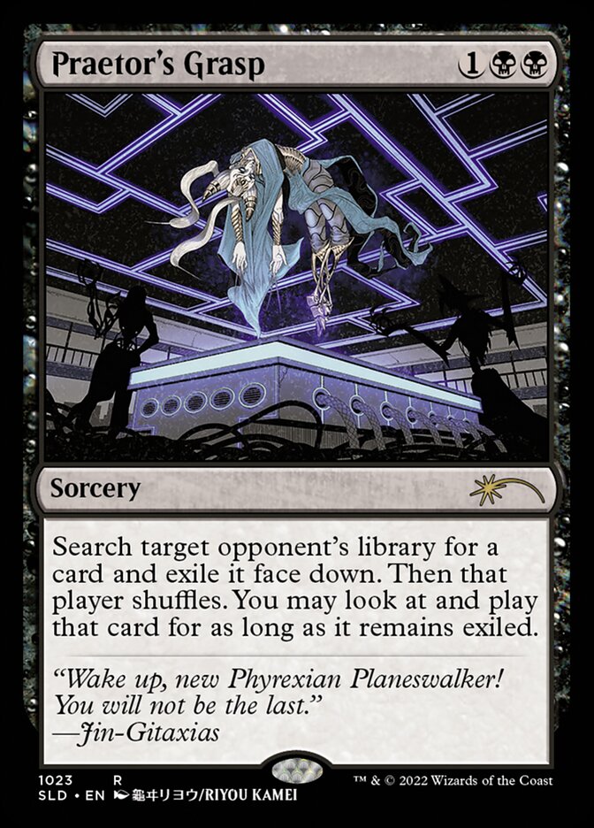 Magic the Gathering Card - Praetor's Grasp - MTG Circle