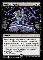 Magic the Gathering Card - Praetor's Grasp - MTG Circle