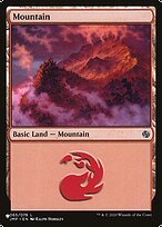 Magic the Gathering Card - Mountain - MTG Circle