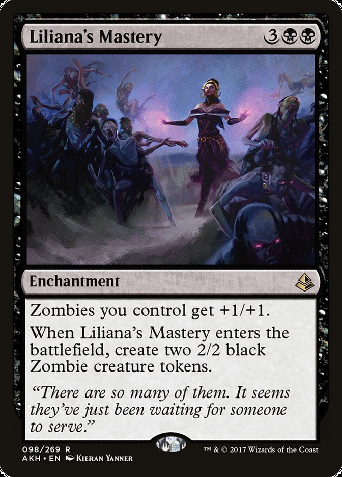 Magic the Gathering Card - Liliana's Mastery - MTG Circle