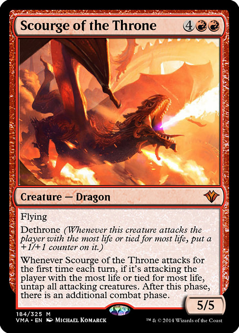 Magic the Gathering Card - Scourge of the Throne - MTG Circle