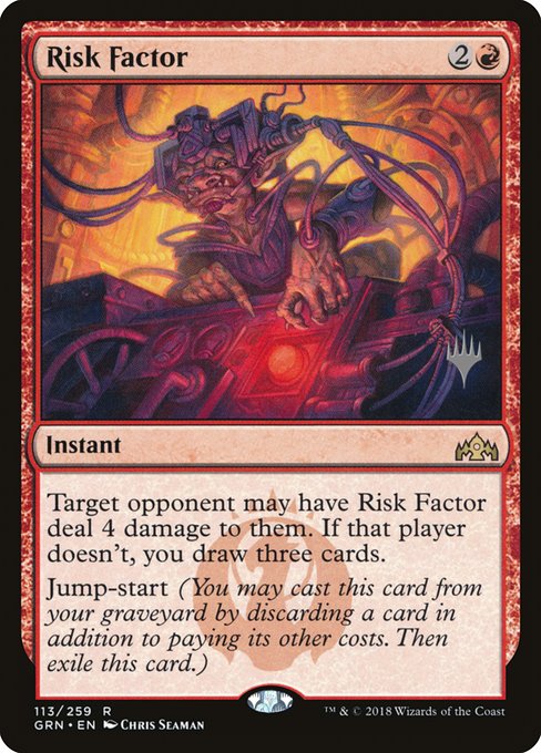 Magic the Gathering Card - Risk Factor - MTG Circle