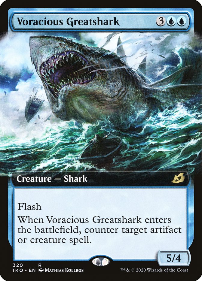 Magic the Gathering Card - Voracious Greatshark - MTG Circle