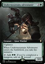 Magic the Gathering Card - Undermountain Adventurer - MTG Circle