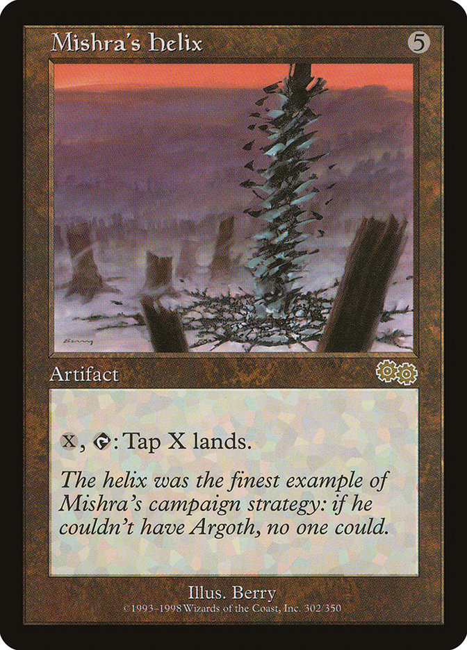 Magic the Gathering Card - Mishra's Helix - MTG Circle