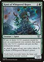 Magic the Gathering Card - Kami of Whispered Hopes - MTG Circle