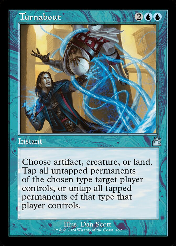 Magic the Gathering Card - Turnabout - MTG Circle