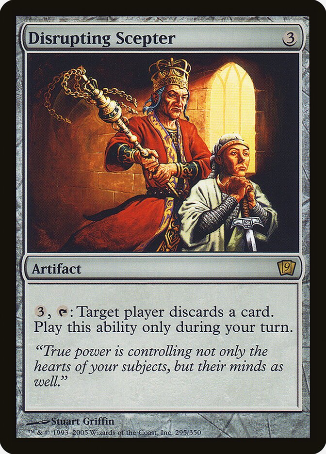 Magic the Gathering Card - Disrupting Scepter - MTG Circle