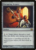 Magic the Gathering Card - Disrupting Scepter - MTG Circle