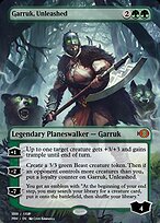 Magic the Gathering Card - Garruk, Unleashed - MTG Circle