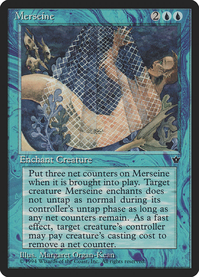 Magic the Gathering Card - Merseine - MTG Circle