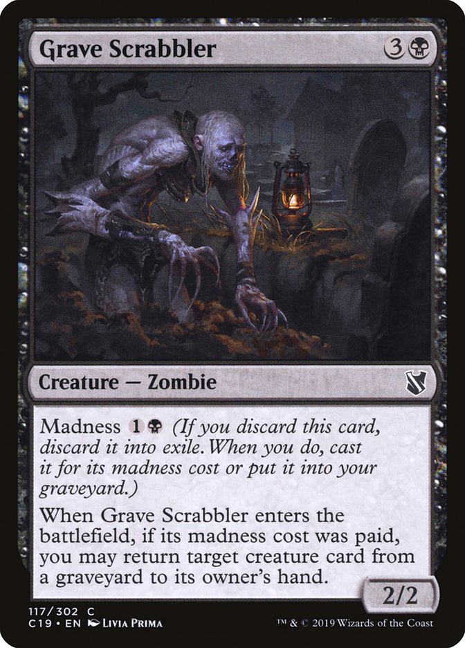 Magic the Gathering Card - Grave Scrabbler - MTG Circle