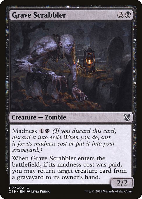 Magic the Gathering Card - Grave Scrabbler - MTG Circle
