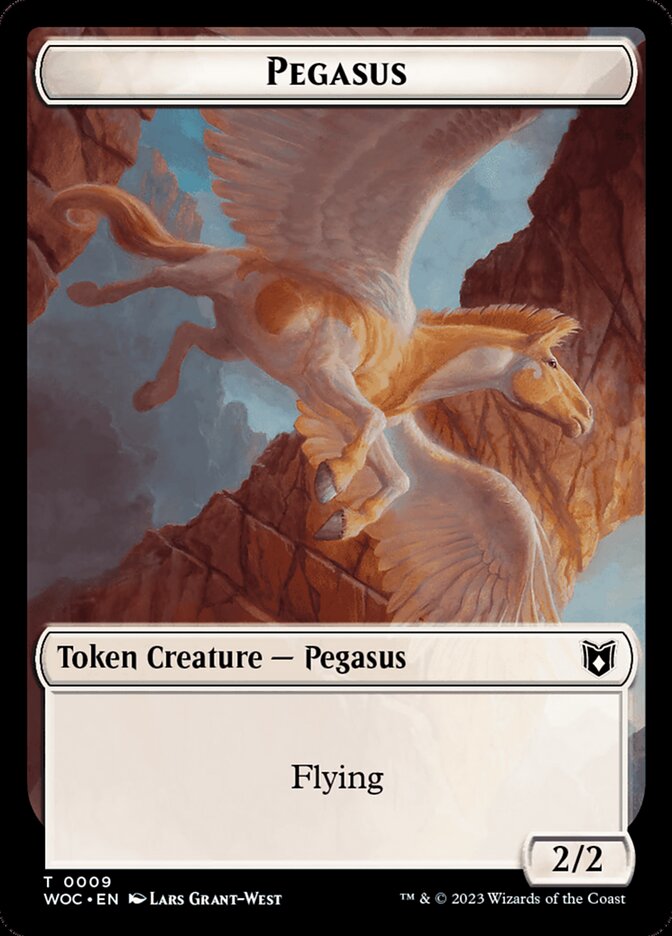 Magic the Gathering Card - Pegasus - MTG Circle