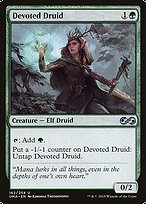 Magic the Gathering Card - Devoted Druid - MTG Circle