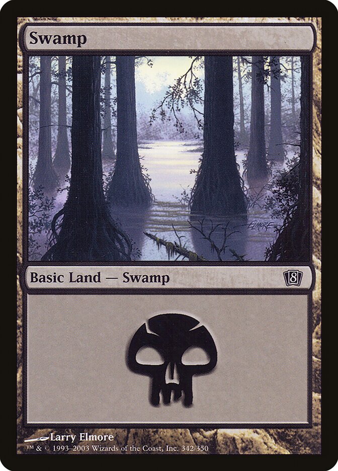 Magic the Gathering Card - Swamp - MTG Circle