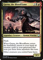 Magic the Gathering Card - Garna, the Bloodflame - MTG Circle