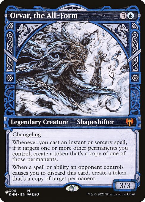 Magic the Gathering Card - Orvar, the All-Form - MTG Circle
