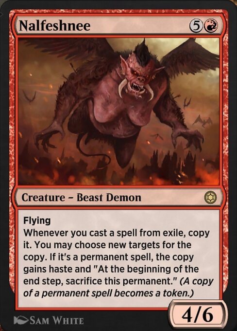 Magic the Gathering Card - Nalfeshnee - MTG Circle