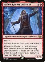 Magic the Gathering Card - Feldon, Ronom Excavator - MTG Circle