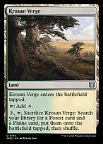 Magic the Gathering Card - Krosan Verge - MTG Circle