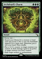 Magic the Gathering Card - Archdruid's Charm - MTG Circle