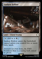 Magic the Gathering Card - Sunken Hollow - MTG Circle