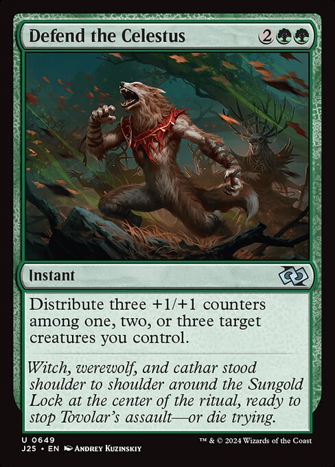Magic the Gathering Card - Defend the Celestus - MTG Circle