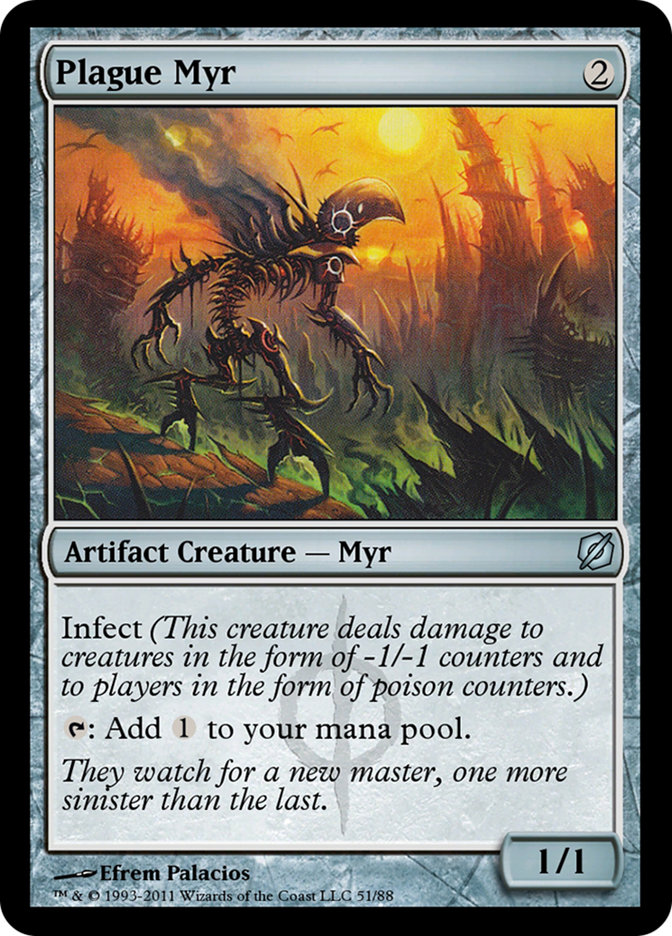 Magic the Gathering Card - Plague Myr - MTG Circle