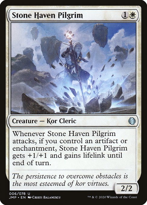 Magic the Gathering Card - Stone Haven Pilgrim - MTG Circle