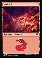 Magic the Gathering Card - Mountain - MTG Circle