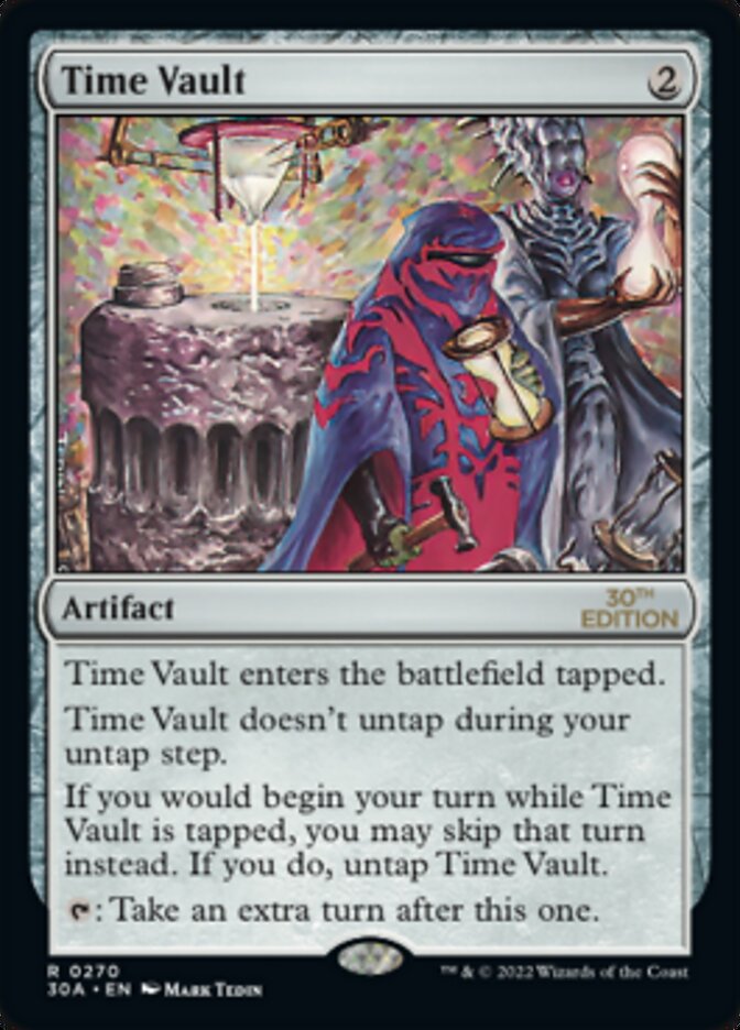 Magic the Gathering Card - Time Vault - MTG Circle