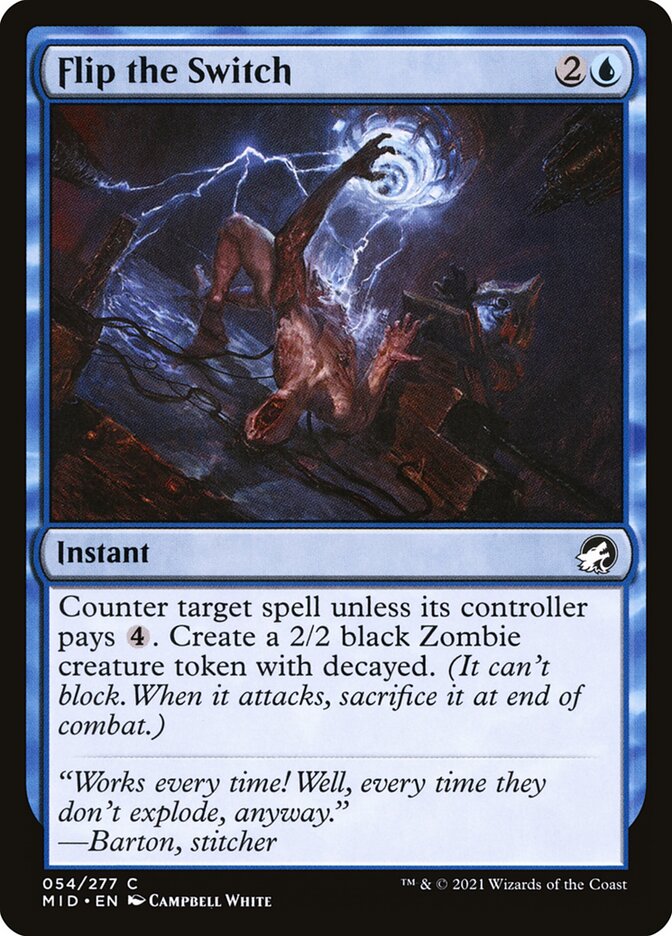 Magic the Gathering Card - Flip the Switch - MTG Circle