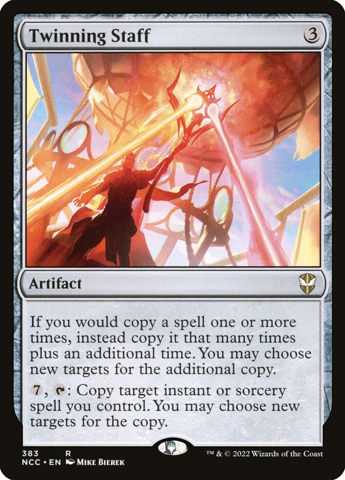 Magic the Gathering Card - Twinning Staff - MTG Circle