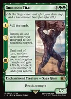 Magic the Gathering Card - Summon: Titan - MTG Circle
