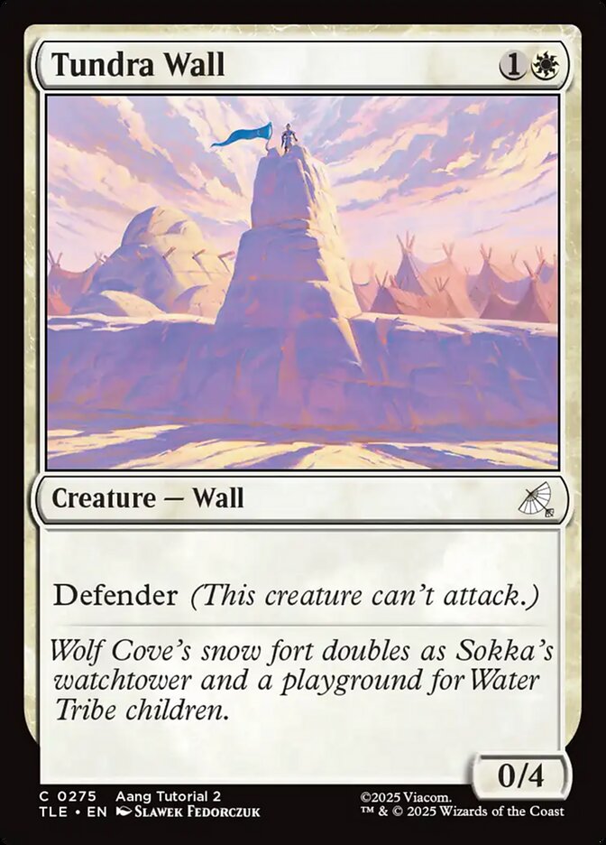 Magic the Gathering Card - Tundra Wall - MTG Circle