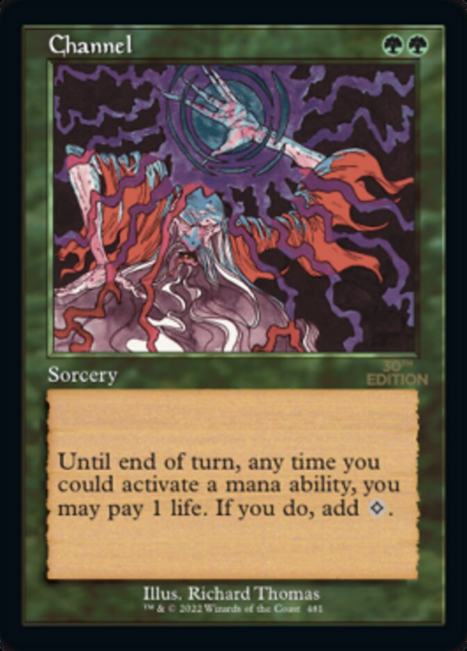 Magic the Gathering Card - Channel - MTG Circle
