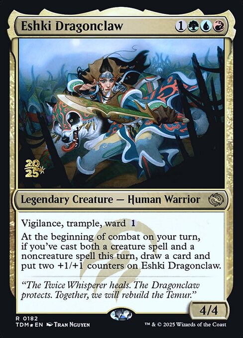 Magic the Gathering Card - Eshki Dragonclaw - MTG Circle
