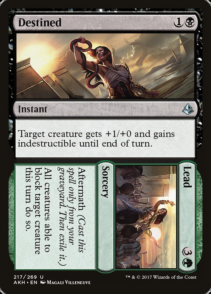 Magic the Gathering Card - Destined // Lead - MTG Circle