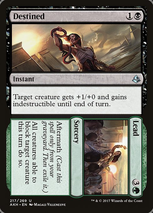 Magic the Gathering Card - Destined // Lead - MTG Circle